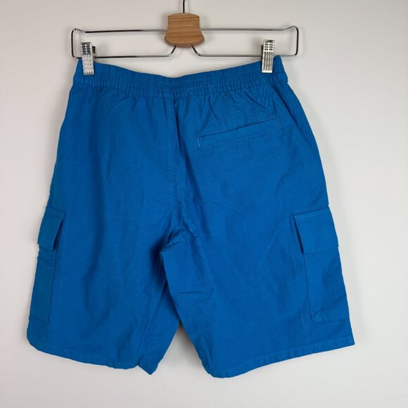 Everlane Men The Cotton Linen Blend Cargo Shorts Horizon Blue XS - Picture 3 of 6